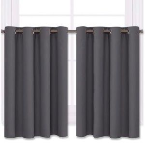 NICETOWN Blackout Window Curtain Valance 52W”x36L”